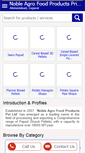 Mobile Screenshot of noblequalitysnacks.com